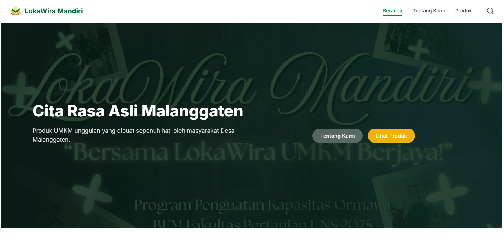 Website Lokawira Mandiri